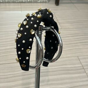 lele sadoughi x SCL collab; stoney clover lane noir headband